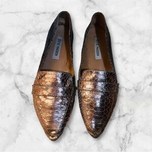 ⚜️STEVE MADDEN bronze flats